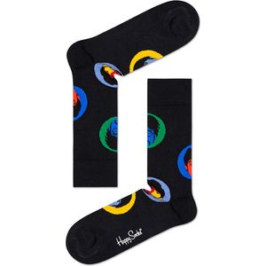 Happy Socks unisex sokken The Beatles bright spot zwart