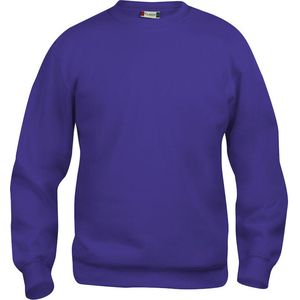 Clique Basic Roundneck Sweater Helder Lila maat 3XL