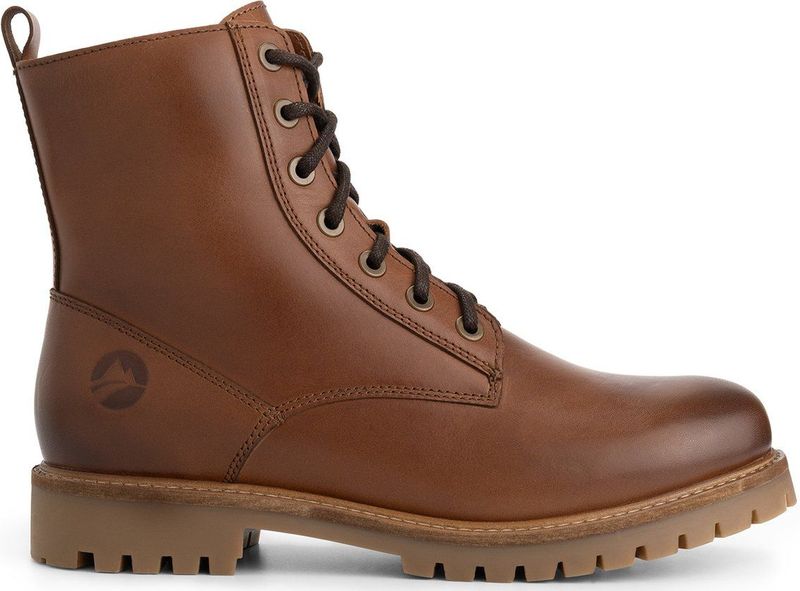 Travelin - Norrland - Veterboots - Cognac - Wolgevoerd