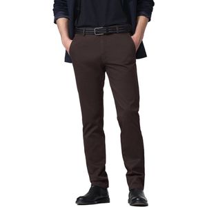 MEYER - Chino - Donkerrood - Regular Fit - Lang/maxi