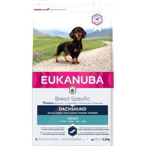 Eukanuba Dachshund/Teckel - Breed Specific - Kip - Hondenvoer - 2.5 kg