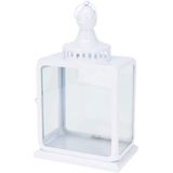 Nampook - Lantaarn - Wit - 22x38 cm - Kaarsenhouder