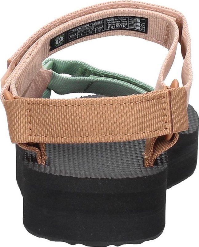 Teva W Universal Slide Dames Slippers - Zand/Multicolour - Maat 36