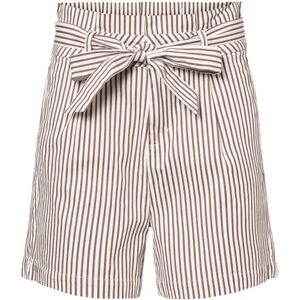 VERO MODA - VMEVA HR PAPERBAG COT PS SHORTS NOOS GA - Dames - Bermuda shorts