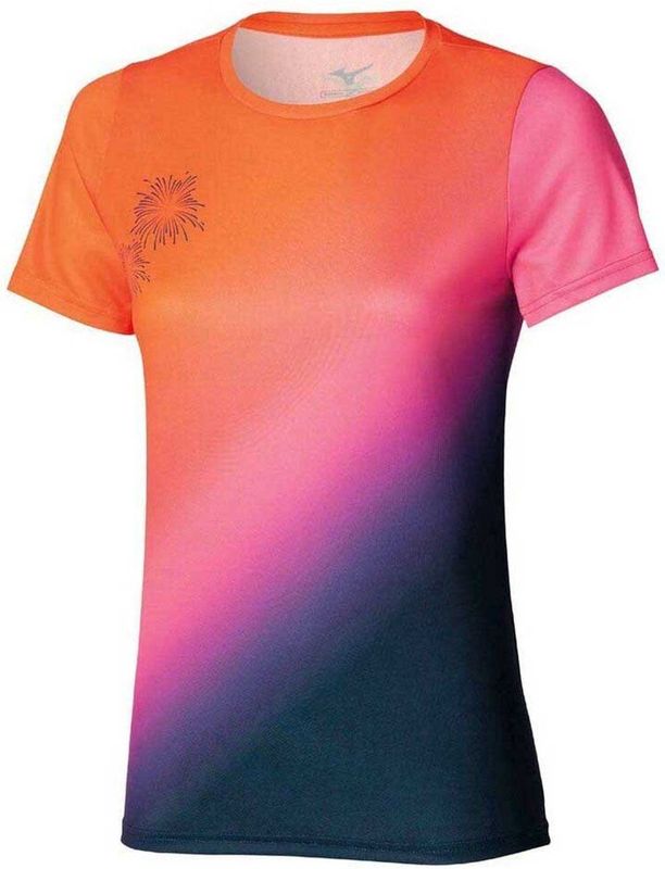 Mizuno - QD Tee Yuuyake - Sportshirt - Dames