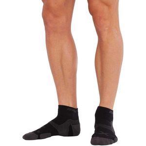 2XU Vectr Cushion - Sportsokken - 1/4 Crew - Anatomisch Ontwerp - X-LOCK Technologie