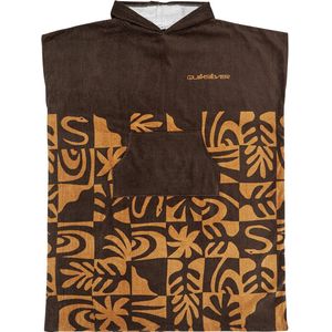 Quiksilver - Aqyaa03233 - Poncho - Bruin - Badstof Katoen