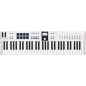 Arturia Keylab Essential 61 mk3 White - MIDI controller, 61 toetsen, wit