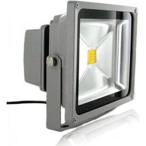 50 watt LED Schijnwerper Koud Wit outdoor grijs