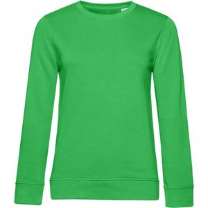 B&C Dames/dames Organic Sweatshirt (Appelgroen)