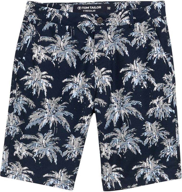 Tom Tailor - Korte Broek - Heren - Optimaal Draagcomfort - Zwart