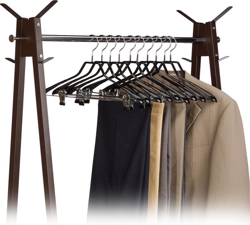 Kledinghanger - Zwart - Kunststof