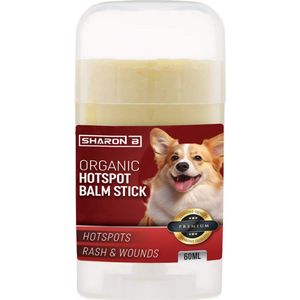 Hotspot Anti-jeuk Stick voor honden - 60ml - Bij eczeem, jeuk, irritaties en huid- en vachtproblemen - Anti jeuk creme - Wondcreme - Tegen hotspots - Hond - Nooit meer vieze handen