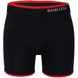 Bamboe Boxershort Slim fit Zwart BAMLUGA XL