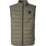 Gilet - Middelzwaar - Zwart - 100% Nylon - Rubberen Merkembleem