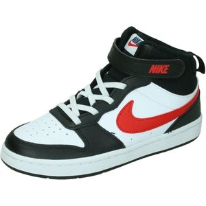 Nike court borough mid 2 bpv in de kleur wit.