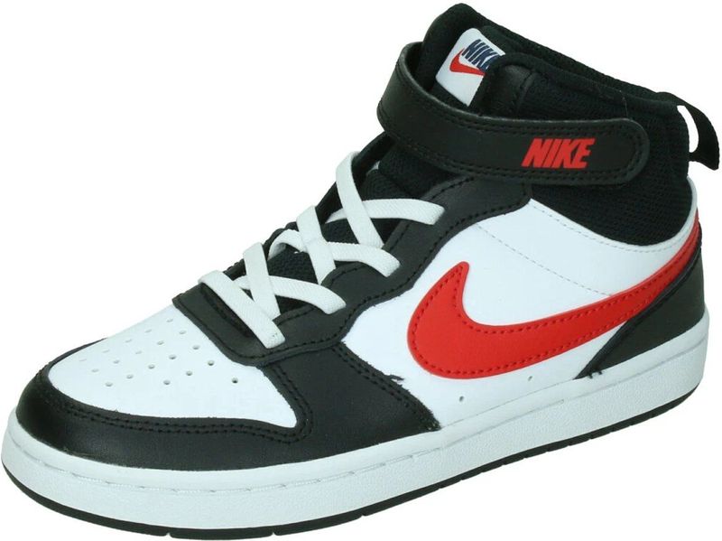 Nike court borough mid 2 bpv in de kleur wit.