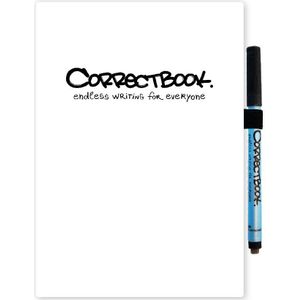 Correctbook Scratch Inspirational White - Uitwisbaar / Whiteboard Notitieboek