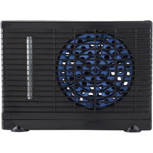 Mini-luchtverfrisser 12 V draagbare ventilator verdampingskoeler zwart - voor in auto boot caravan - 20 x 11 x 15 cm .