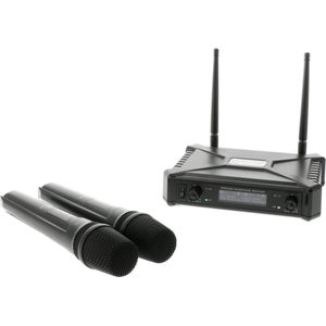 Devine WMD-50 Draadloze microfoon voor zingen - Set van 2 - Zangmicrofoon