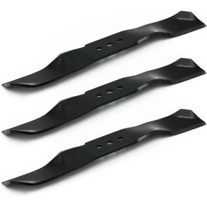 3x To the South® 35.8 cm Mulchmes geschikt voor Husqvarna (Rider), Jonsered, McCulloch, Partner & Zenoah - 94cm maaidek - set van 3 messen