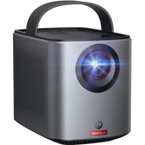 Draagbare Google TV-projector met 1080p, 400 ANSI-lumen en Dolby Digital Sound