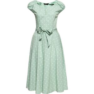Queen Kerosin Damen Swing Kleid Mint-XXL