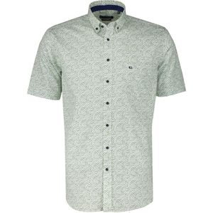 Giordano Overhemd - Modern Fit - Groen - 3XL Grote Maten