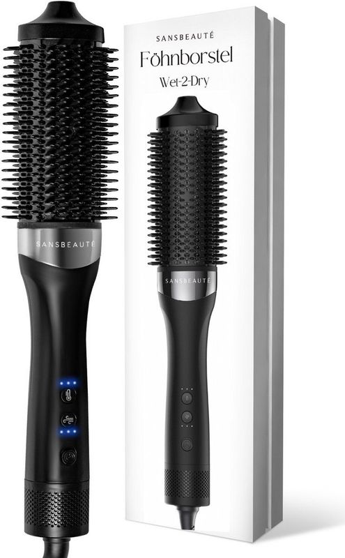 Sansbeauté - Wet-2-Dry - Föhnborstel - Multistyler - Airstyler - Haarborstel - Krulborstel - Warmteborstel - Volume en Krullen