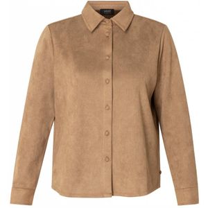 YEST CURVE Gladys Tops - Soft Taupe - maat 0(46)