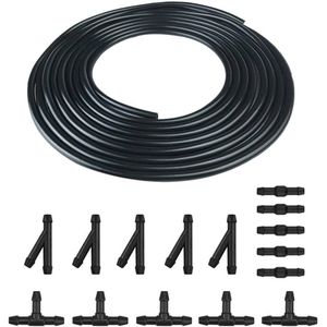 Ruitenwisserslang reparatieset 5 m voor voertuigen en tuin