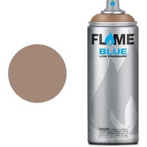 Molotow Flame Blue - Spray Paint - Spuitbus verf - Synthetisch - Lage druk - Matte afwerking - 400 ml - character brown