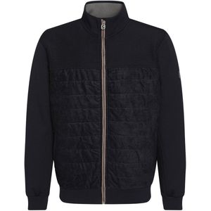 Gabbiano Vest Sweat Vest Met Suedine Details 425744 301 Navy Mannen Maat - S