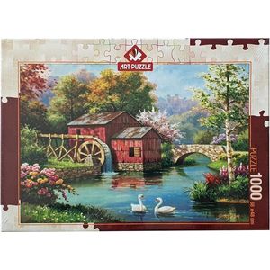 Puzzel The Old Red Mill - 1000 stukjes