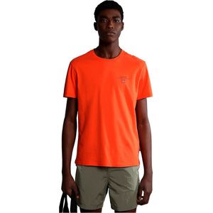Napapijri Selbas T-shirt Met Korte Mouwen Oranje S Man