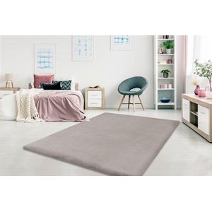 Dessa Home Garden Heaven - Vloerkleed – Vloer kleed - Tapijt – Karpet - Hoogpolig – Super zacht - Fluffy – Shiny - Silk look -  80x150 - Taupe