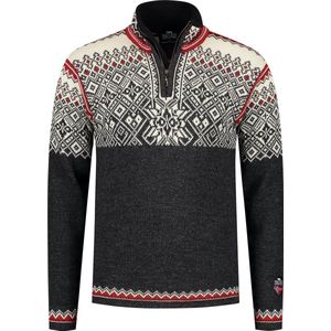 Norfinde - Noorse Trui - Grijs - Kamgaren Wol