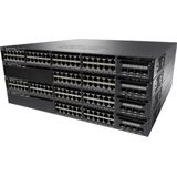 Cisco Catalyst WS-C3650-48FD-E netwerk-switch Managed L3 Gigabit Ethernet (10/100/1000) Power over Ethernet (PoE) 1U Zwart
