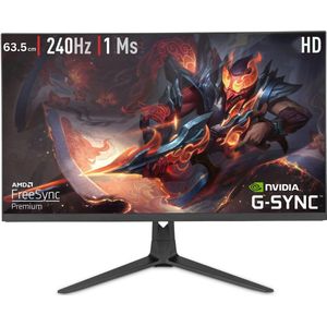 ApexArte® Gaming Monitor - Draagbare Scherm - Gaming - Full HD - 240Hz - Zwart