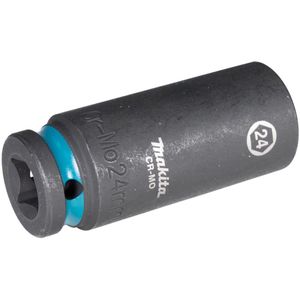 Makita E-16520 Impact Black Krachtdop 1/2 lang | 24 mm