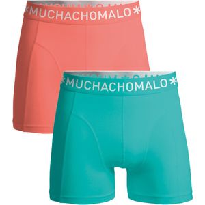 Muchachomalo Heren Boxershorts – 2 Pack – Maat M – 95% Katoen – Mannen Onderbroeken