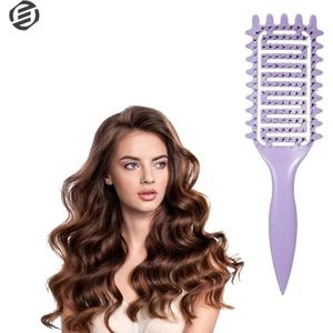 Equivera Curl Defining Brush - Krulborstel - Krul Borstel - Krul Kam - Borstel Voor Krullend Haar
