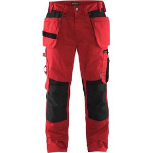 Blaklader 1555 Werkbroek Rood/Zwart