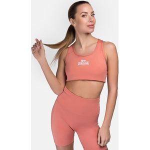 Lonsdale - Wardour - Sporttop - Zwart-Wit - Ademend en Vochtafvoerend Materiaal