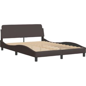 vidaXL-Bedframe-met-hoofdbord-stof-donkerbruin-120x200-cm