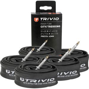 Trivio - City Binnenband 32-630 -> 47-622 SV 42mm Presta 5 stuks voordeelpakket