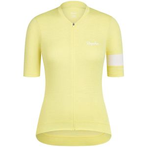 Rapha Core Lightweight Korte Mouw Wielertrui Geel L Vrouw