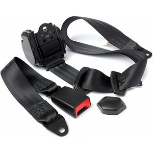 Autoveiligheidsgordel - Universele Verstelbare 3-Punts Gordel - Telescopische Automatische Veiligheidsgordel voor Auto's