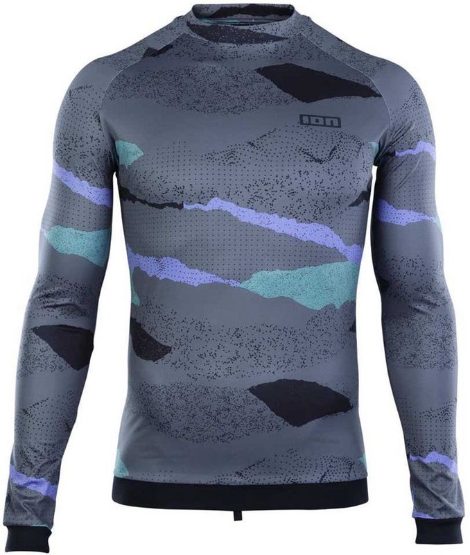 ION - Maze - Rashguard - Blauw - Lange Mouwen