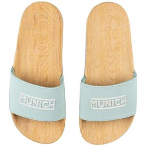 Munich Wood 325 Effect Slippers Blauw EU 42 Vrouw